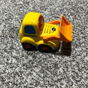 Vtech Go! Go! Smart Wheels Interactive Yellow Bulldozer "Bob Working Note